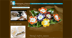 Desktop Screenshot of ceramiquesdefrance.com